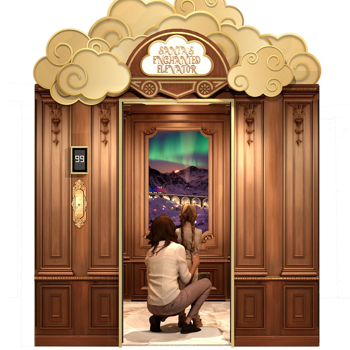 Santa's Enchanted Elevator