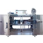 Linha Unimac de enchedoras, tampadoras, lavadoras, despaletizadoras, paletizadoras