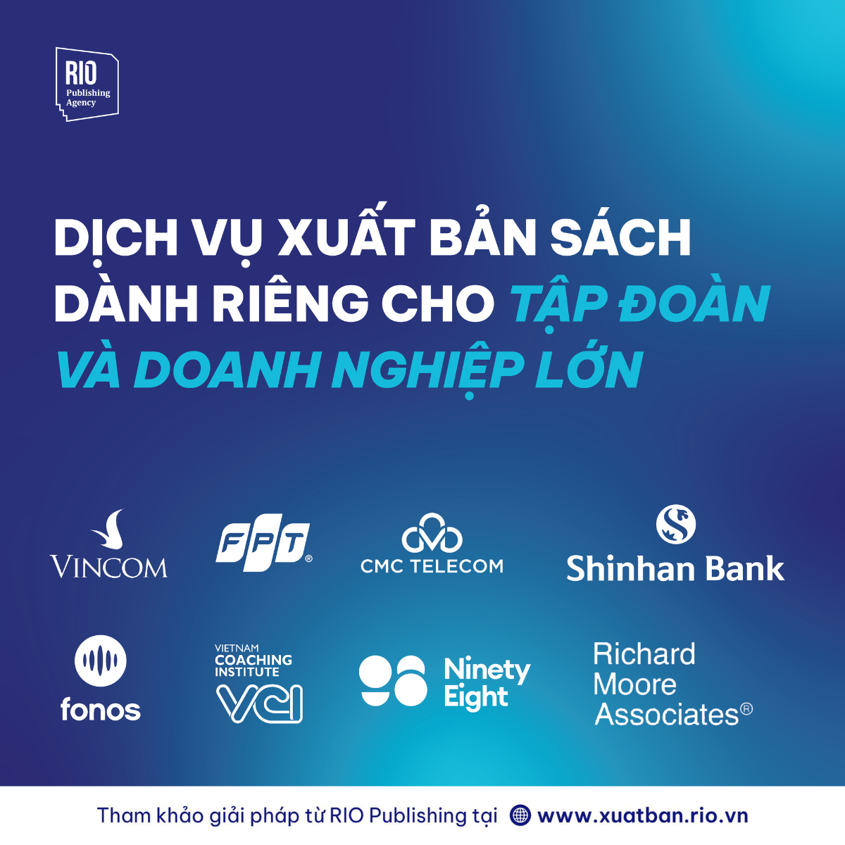 Dịch vụ xuất bản cho doanh nghiệp