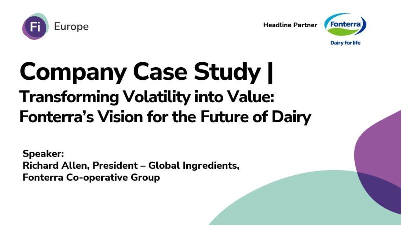 Company Case Study | Transforming Volatility into Value: Fonterra’s Vision for the Future of Dairy