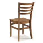 Cadeira Luanda Assento Multilaminado e Assento estofado