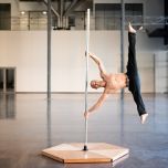 freestanding poledance podium