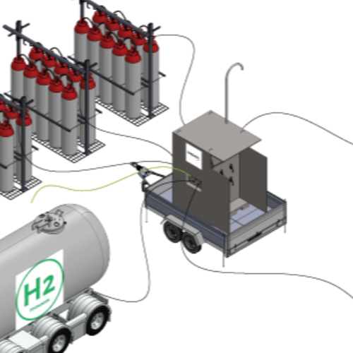 Avitaillement mobile en hydrogène