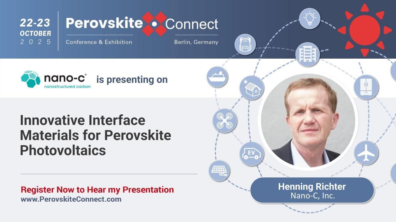 Nano-C, Inc. - Innovative Interface Materials for Perovskite Photovoltaics
