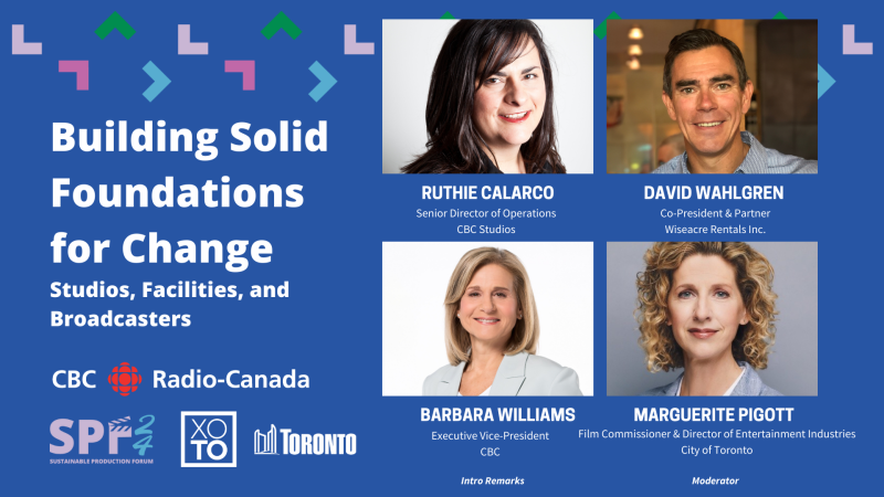 SPF24-Toronto | Building Solid Foundations for Change | Studios, Facilities, and Broadcasters