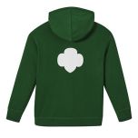 Green Zip-Up Hoodie—Adult