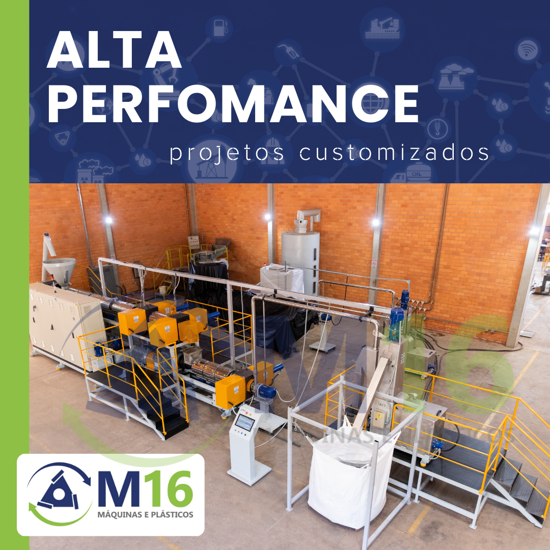 Extrusoras para Reciclagem de Plástico