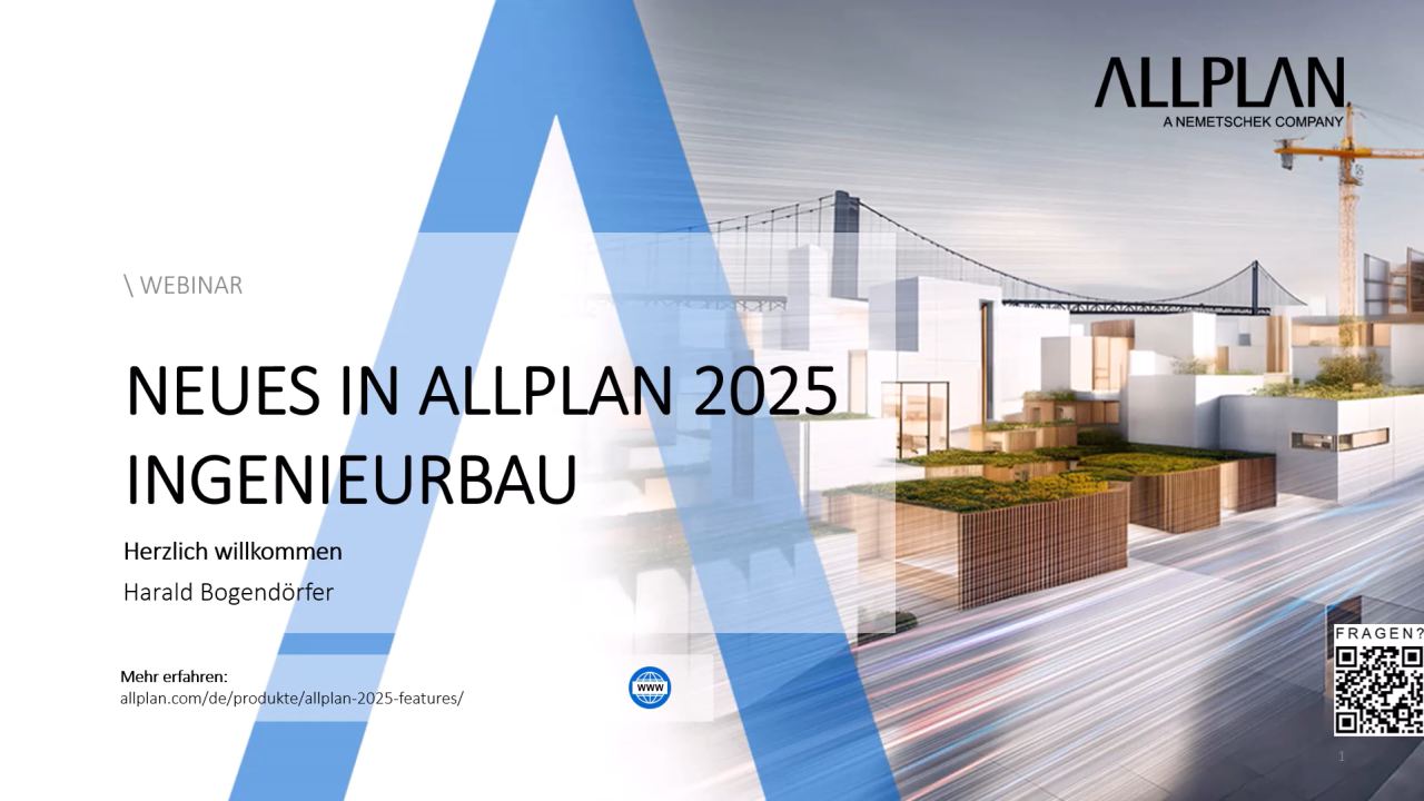 New in ALLPLAN 2025 for engineers
