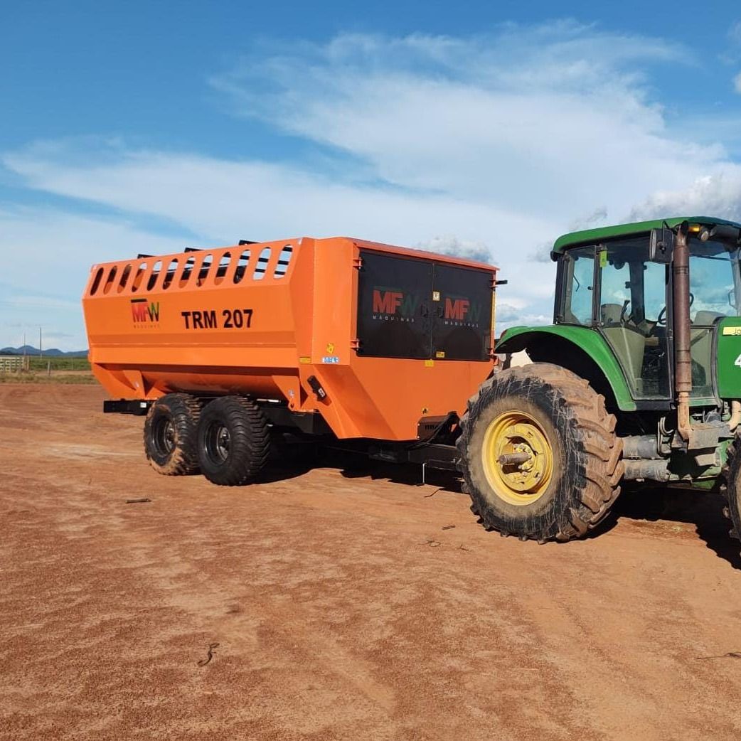 Vagão Misturador Tombador