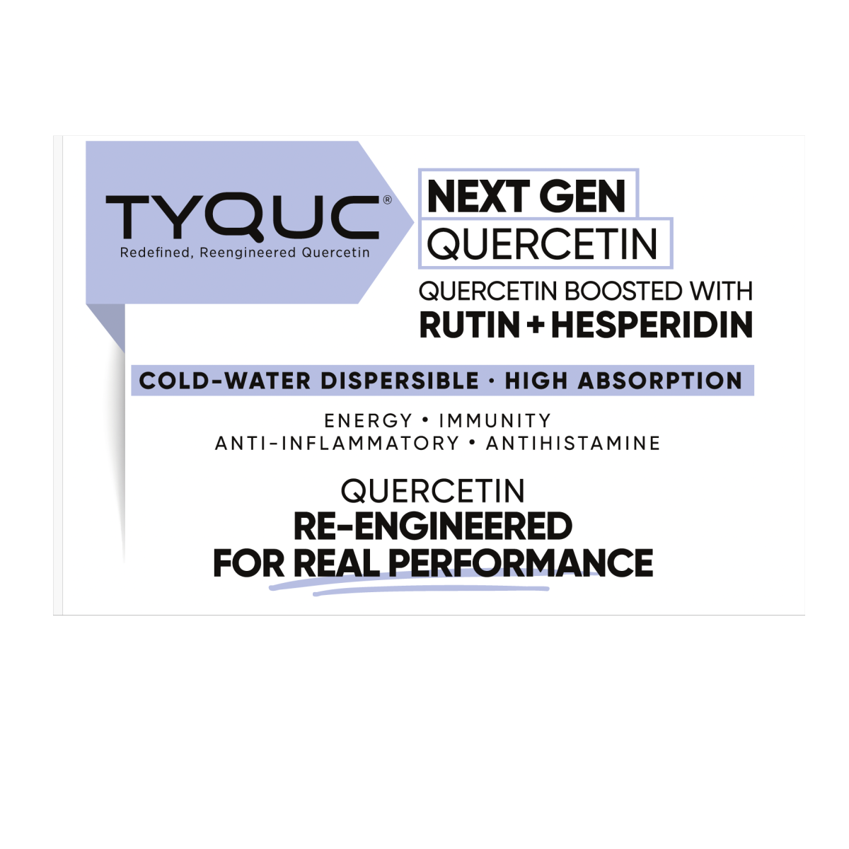 TYQUC™ — Redefined, Reengineered Quercetin