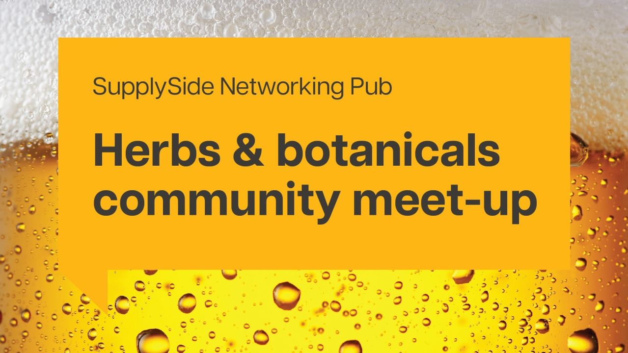 Herbs & botanicals community meet-up