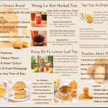 Youchen Cheese Bread, Chicken Floss, DimSum, RTD Teas, Frozen dessert, entrees