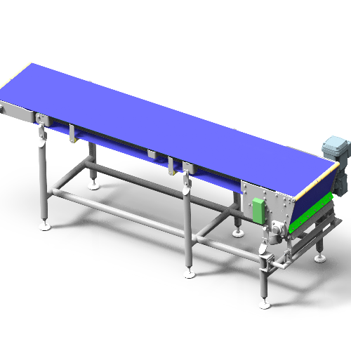 Special conveyor for the food industry