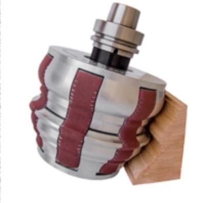 Ferramenta para lixar perfis de madeira