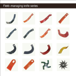 Agricultural machine blade