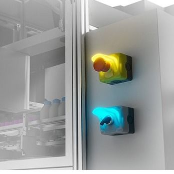 Housing with illuminated guard and buzzer | ES series