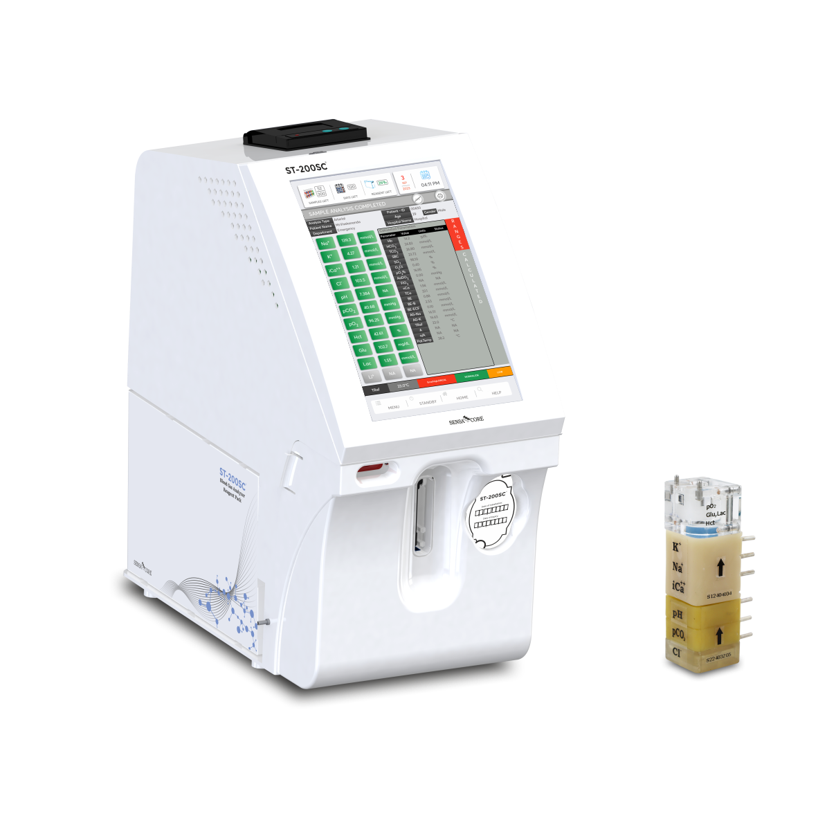 ST 200SC BLOOD GAS ANALYZER