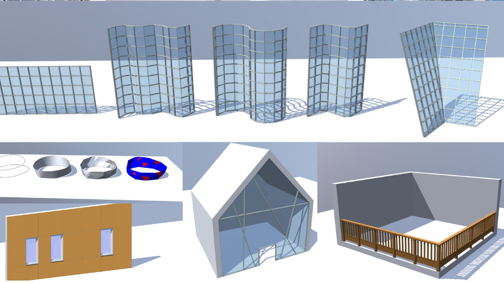 Allplan 2023 : Railings and Facades tools