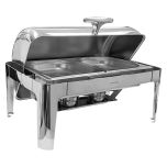Rechaud chafing dish 2 cubas 1/2