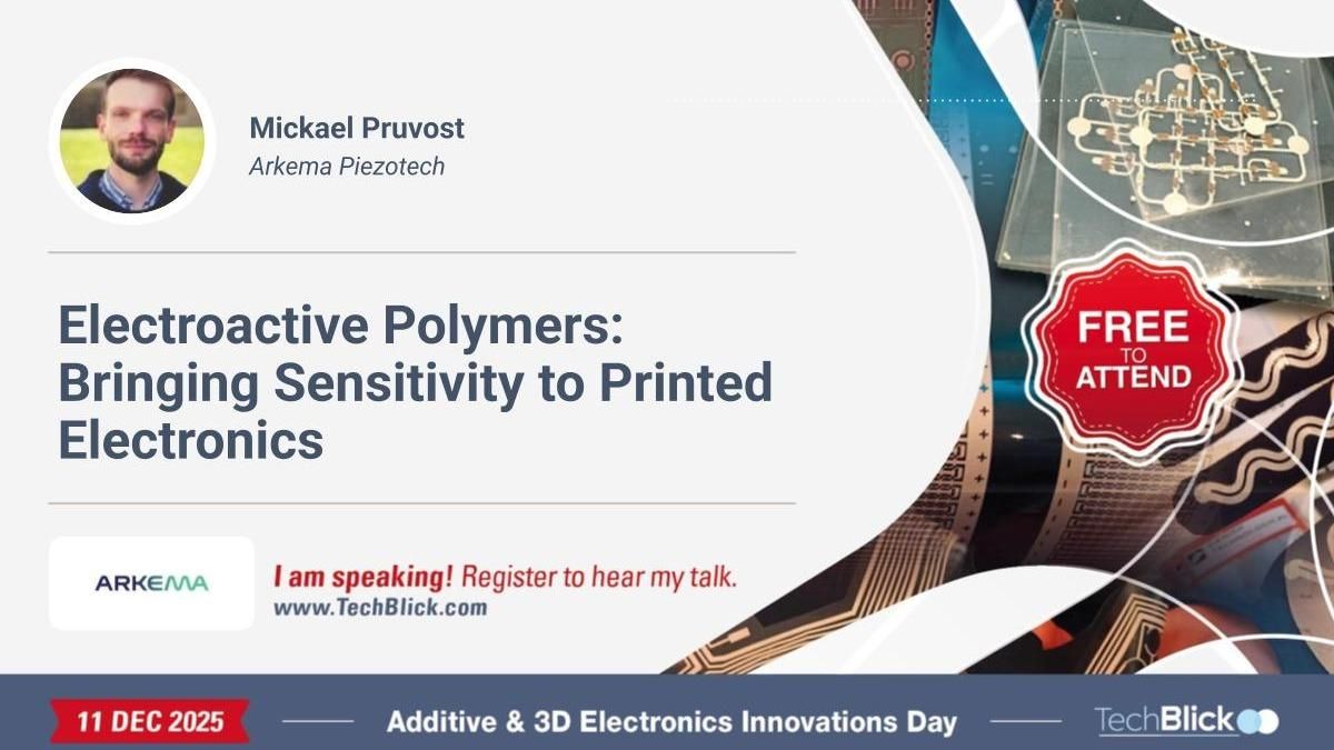 Arkema Piezotech - Electroactive Polymers: Bringing Sensitivity to Printed Electronics