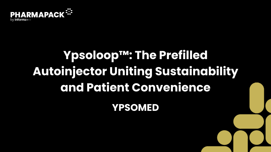 YpsoLoop™: The prefilled autoinjector uniting sustainability and patient convenience