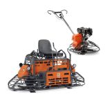 Acabadoras de concreto simples e duplas