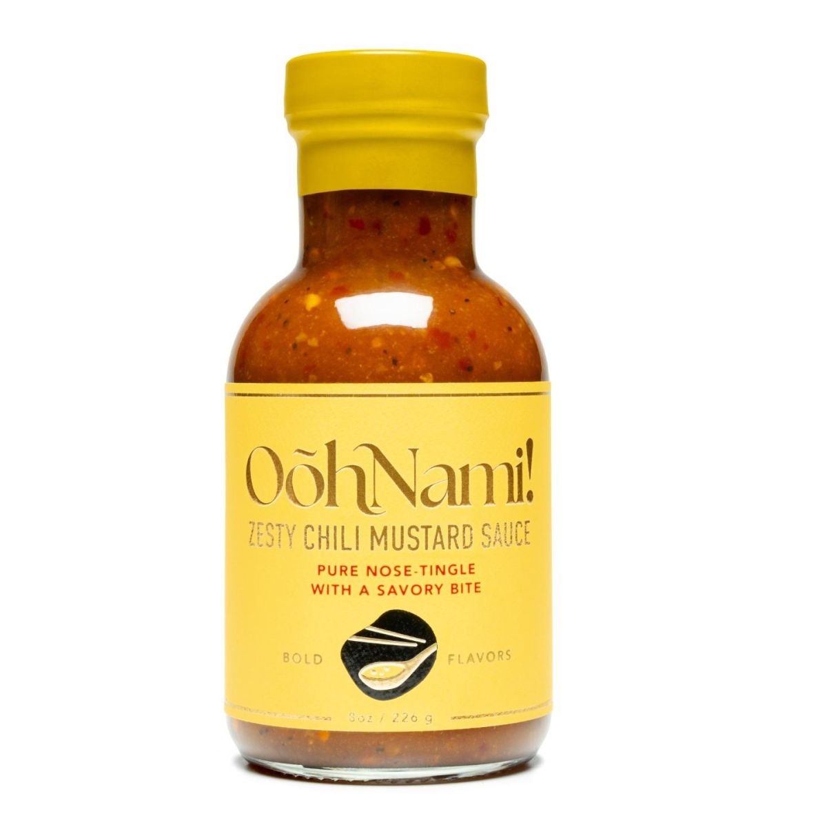 ZESTY CHILI MUSTARD | PURE NOSE-TINGLE PURE NOSE-TINGLE WITH A SPICY, SAVORY BITE