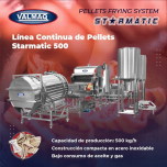 Linha Contínua de Pellets Fritos Starmatic