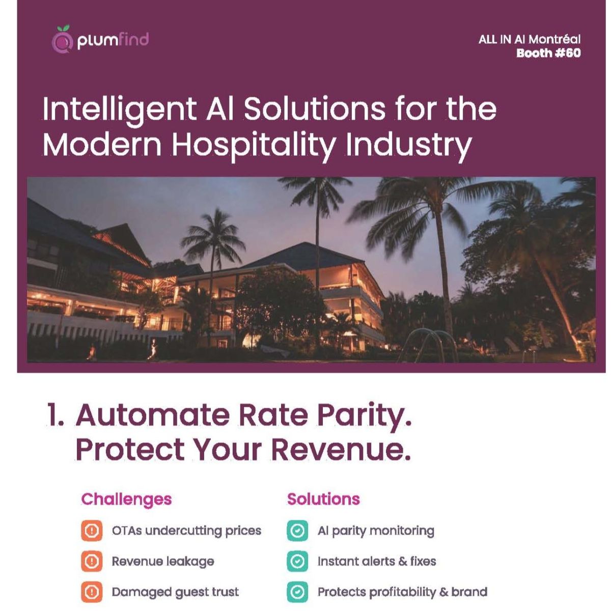 Intelligent AI Solutions for the Modern Hospitality Industry