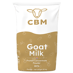 Goat milk protein concentrate powder 80%