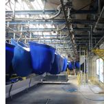 Overhead gravity conveyor