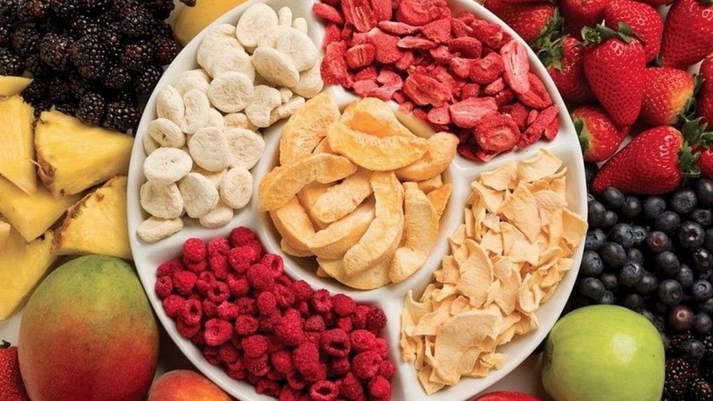 Premium Freeze-Dried Fruits and Vegetables