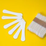 Paper ice cream sticks