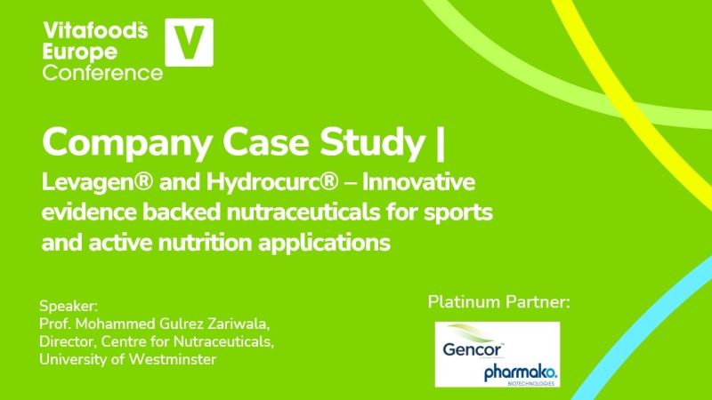 Company Case Study | Levagen® and Hydrocurc® – innovative evidence backed nutraceuticals for sports and active nutrition applications