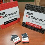 Open OnDemand Used Here / Supported Here Booth Signs