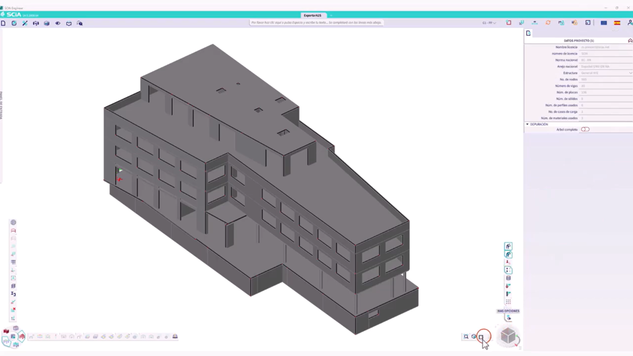 Efficiency in structural analysis with SCIA Engineer and Allplan