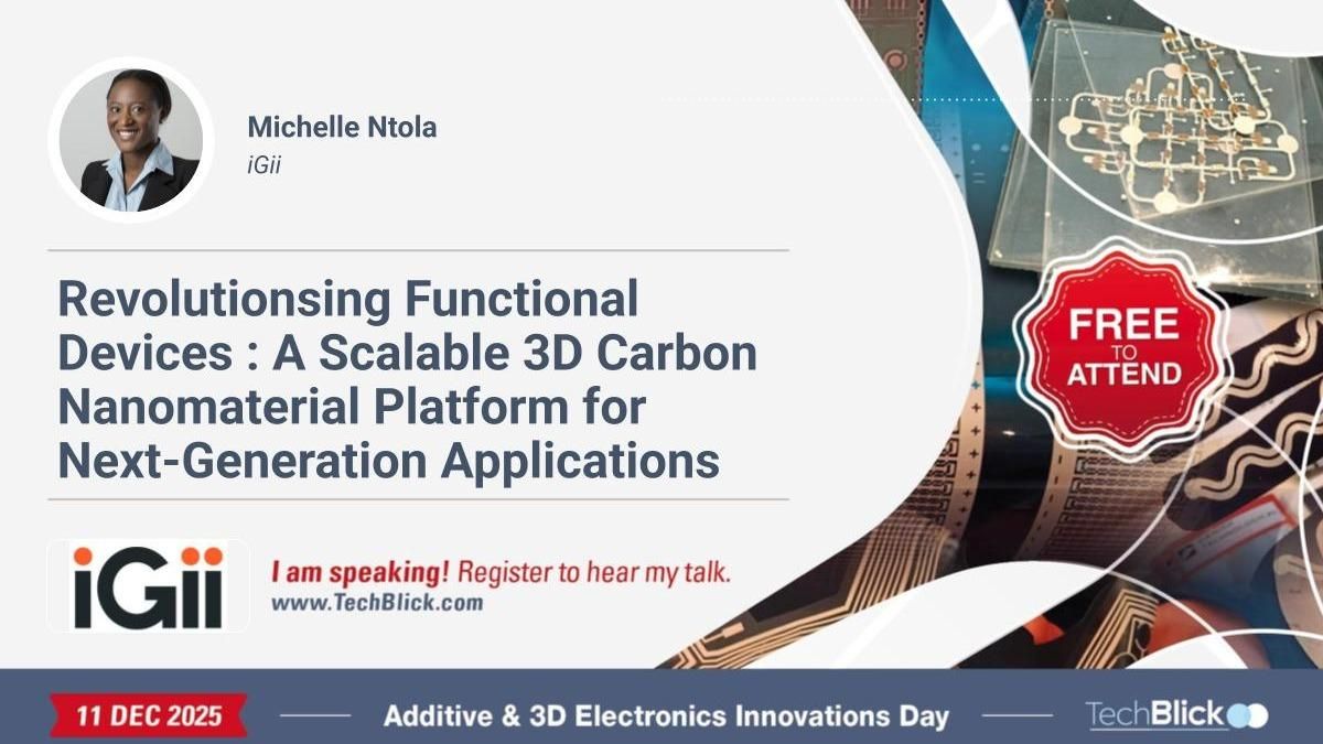 Integrated Graphene (iGii) - Revolutionsing Functional Devices : A Scalable 3D Carbon Nanomaterial Platform for Next-Generation Applications