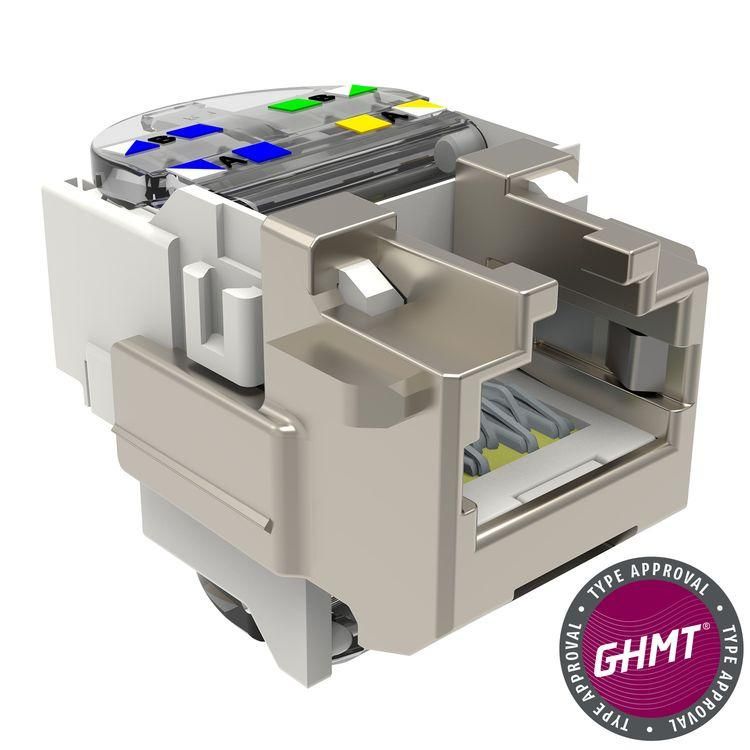 RJ-45 jack CobiNetRJ45-TL® rapid, 1-way, Cat. 6A