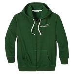 Green Zip-Up Hoodie—Adult