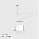 Suspended shielding for the upper body (including ceiling track)