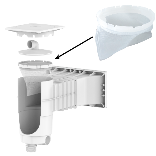 Skimibag, an all-in-one pre-filtration solution