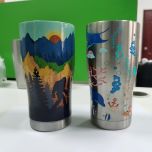 High speed cylinder printer| Cylindrical Inkjet Printer | High drop cylinder printer