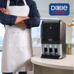 Dixie Ultra® SmartStock® Mini Tri-Tower Cutlery Dispenser