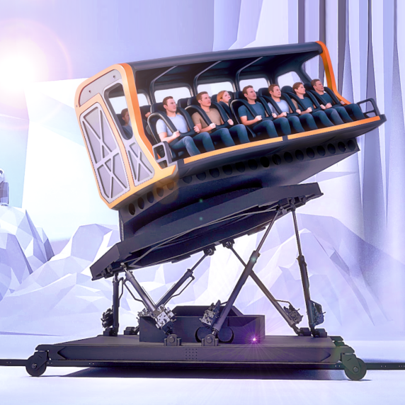 Motion-based entertainment attractions