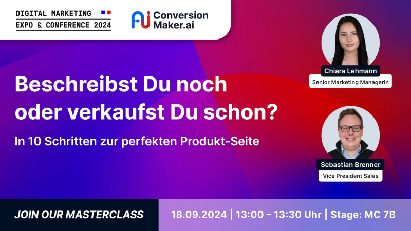 Beschreibst Du noch oder verkaufst Du schon? In 10 Schritten zur perfekten Produkt-Seite