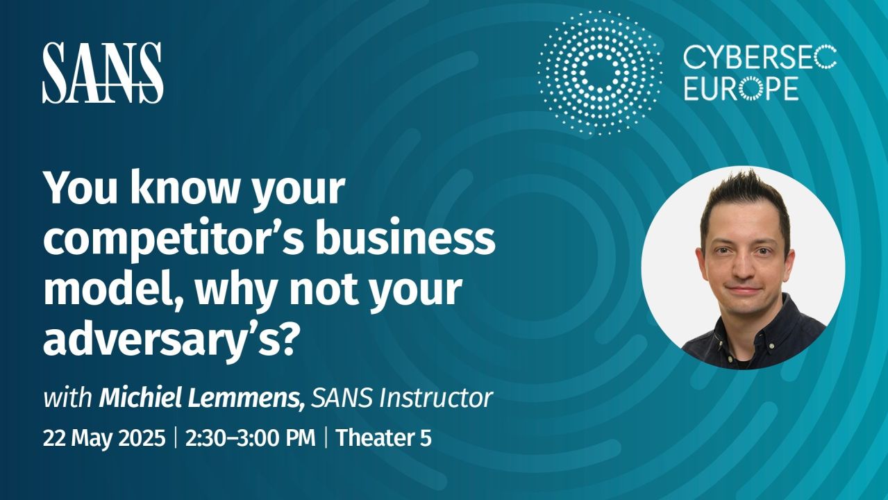 You know your competitor's business model, why not your adversary's?