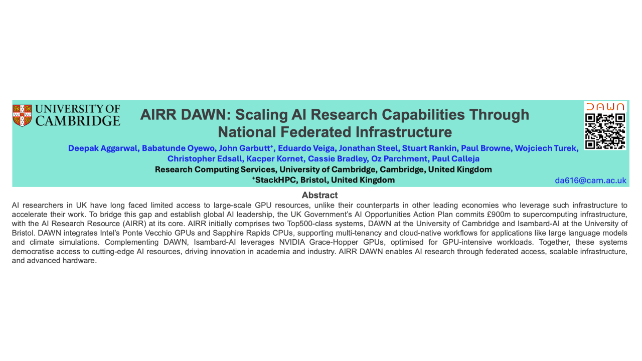 AIRR DAWN: Scaling AI Research Capabilities Through National Federated Infrastructure