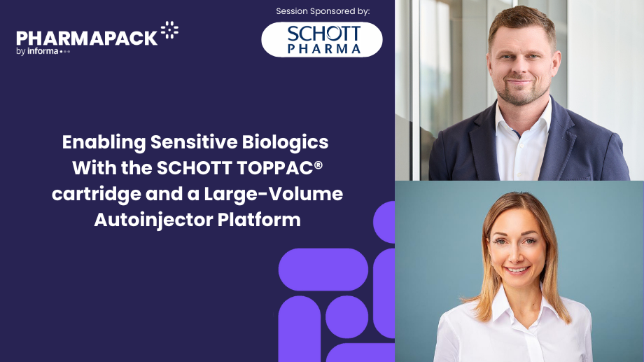 Enabling Sensitive Biologics With the SCHOTT TOPPAC® cartridge and a Large-Volume Autoinjector Platform