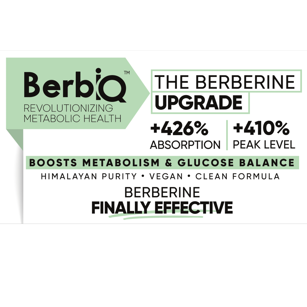 BerbiQ™ — OMICS-Driven Berberine for Superior Metabolic Performance