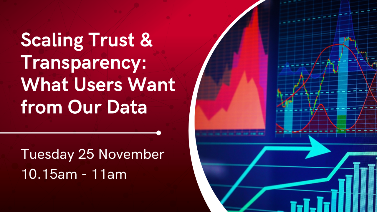 Scaling Trust & Transparency: What Users Want from Our Data